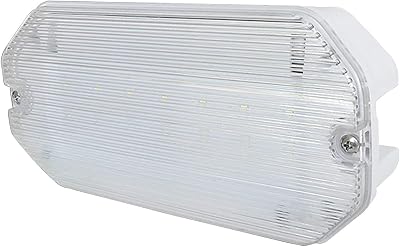 Eterna YESSS Compact Emergency LED Bulkhead Light Multi Legend Pack 16m Viewing