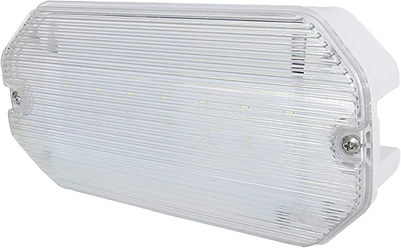 Eterna YESSS Compact Emergency LED Bulkhead Light Multi Legend Pack 16m Viewing