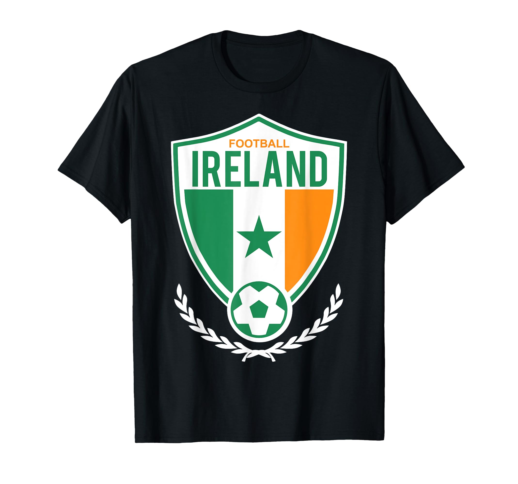 Trendy Ireland Soccer Shield T-Shirt
