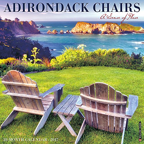 Adirondack Chairs 2017 Wall Calendar