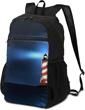 travel blue folding rucksack