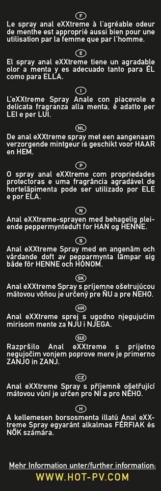 Exxtreme spray relajante anal: Amazon.es: Salud y cuidado personal