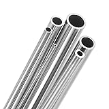 M METERXITY 300mm 304 Stainless Steel Tube, 1mm 2mm