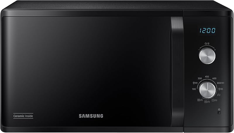 Samsung 23L 800W TDS Sistema Preto Micro-ondas com Grill MG23K3614AK/E1