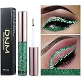 Edanta Glitter Liquid Eyeliner Shimmer Eye Liner Colorful Eye Makeup Metallic Eyeliner Cosmetics Make Up for Parties Cosplay 