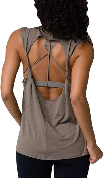 onzie twist back top