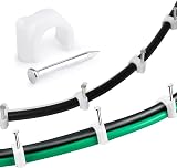 OAIGE.W 400Pcs Cable Clips White 4/6/8/10mm for Ethernet TV Phone view 6