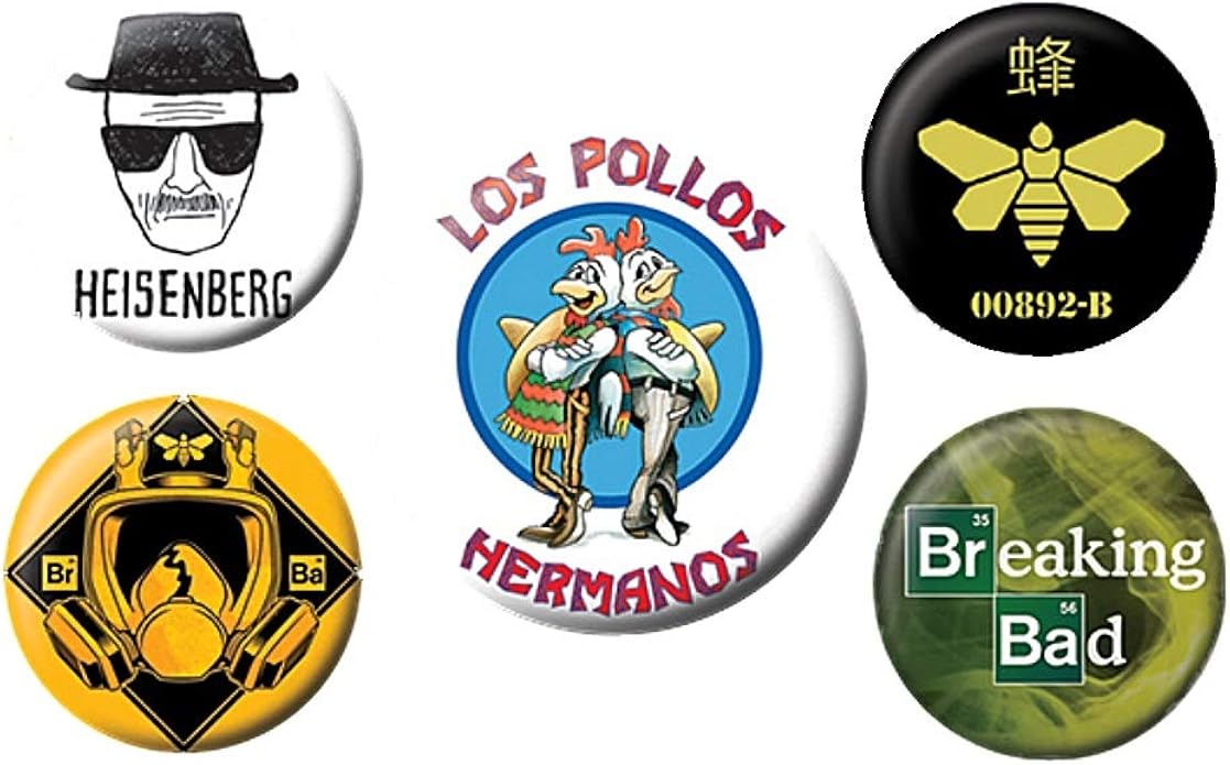 Pritties Accessories Breaking Bad Los Pollos Hermanos 5 Stück Taste