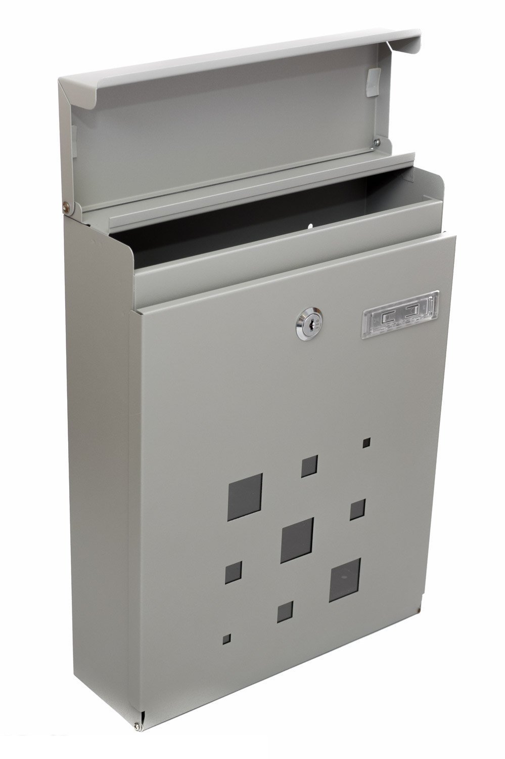 PEELCO Modern Rust Proof Powder Coated Galvanized Steel Black Vertical