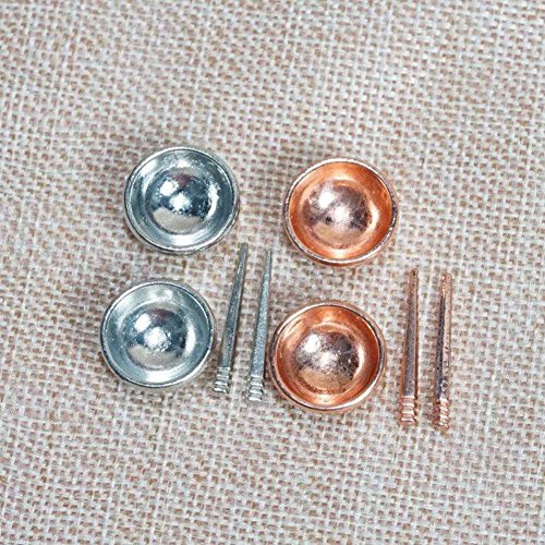 Zeroyoyo 1:12 Miniature Food Play House Mini Bowls and Chopsticks Dollhouse Kitchen Decoration Accessories Coppery