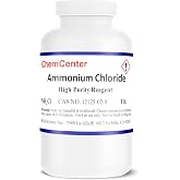 Ammonium Chloride, High Purity, 1lb. (16 oz.).