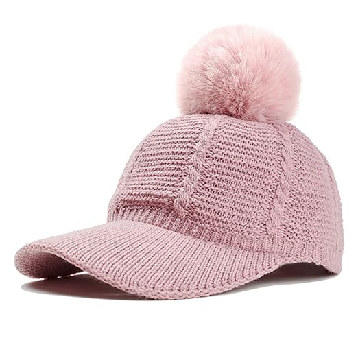 baseball cap with bobble