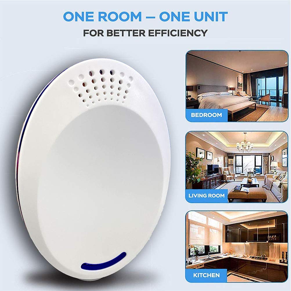Ultrasonic Pest Repeller(2 Pack), Pest Control Ultrasonic Repellent, Electronic Repellant - Bug Repellent for Ant, Mosquito, Mice, Spider, Roach, Rat, Flea, Fly: Industrial & Scientific