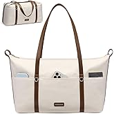 LOVEVOOK Work Tote Bag for Women, Convertible Gym & Travel Weekender Bag with Large Cup Holder, Carry On Teacher Tote