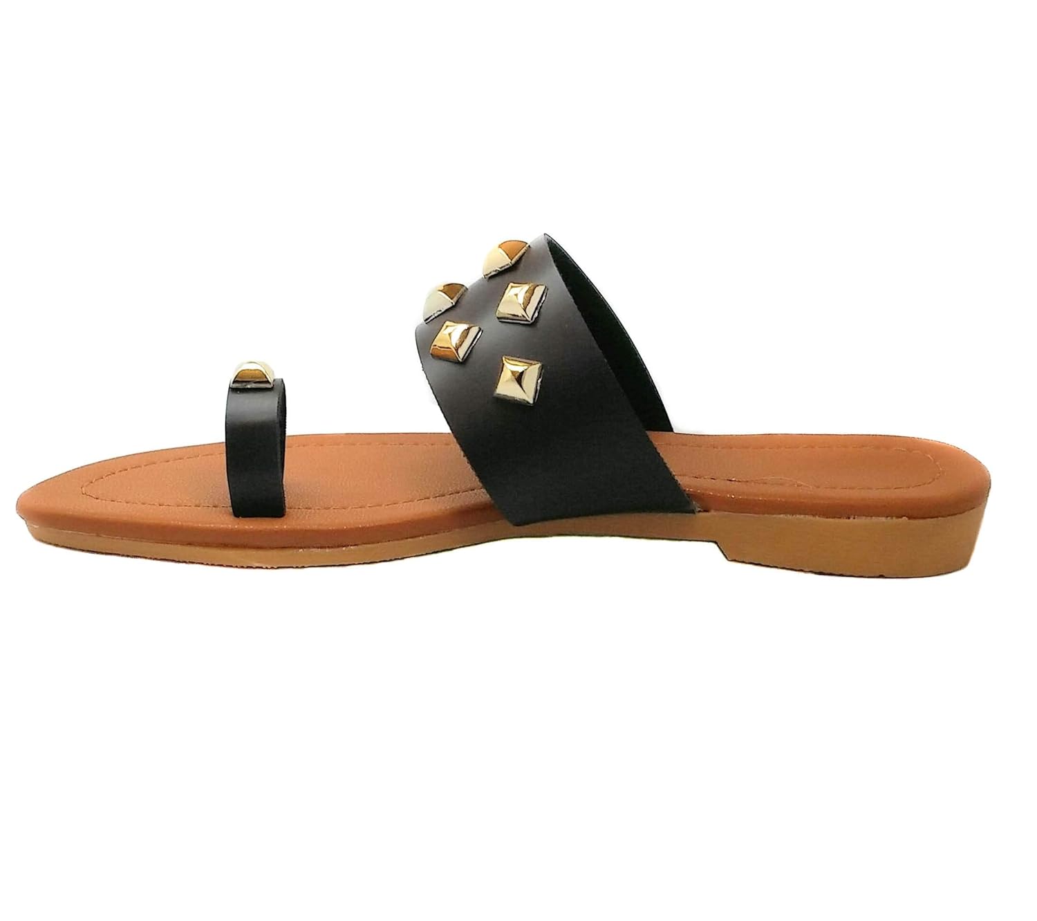 grienyrus womens stylish outdoor black sandal