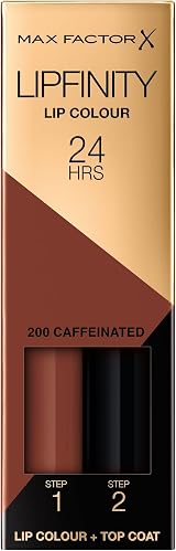 Max Factor Lipfinity Lip Colour Caffeinated New Shades 2 Step Longwear view 3