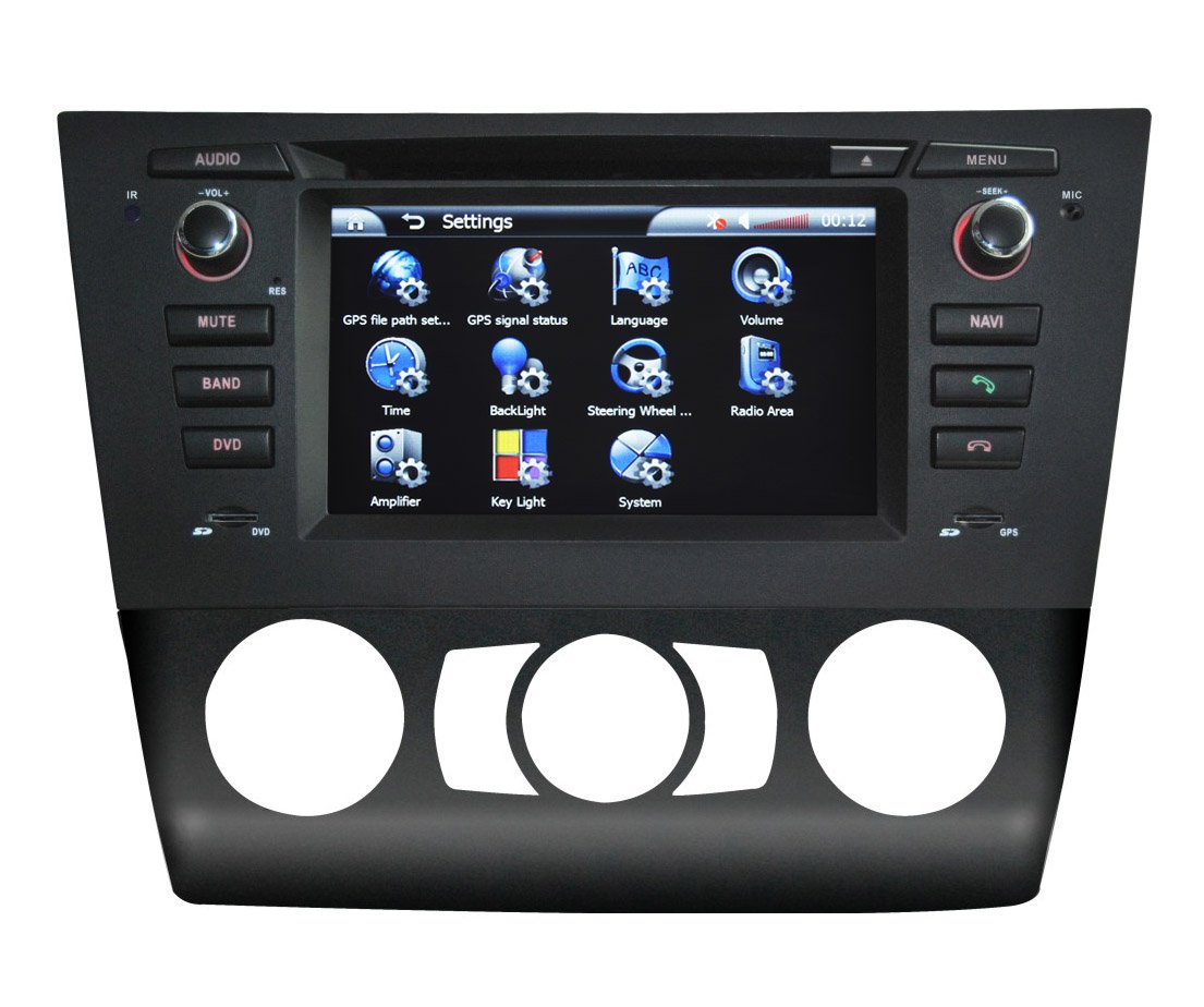 Amazon.com: Koolertron for BMW 1 Series E81 E82 E87 E88 DVD Navigation  System with 6.2" HD touchcreen /for Manual Air-conditioner Navigation DVD  Receiver: ...