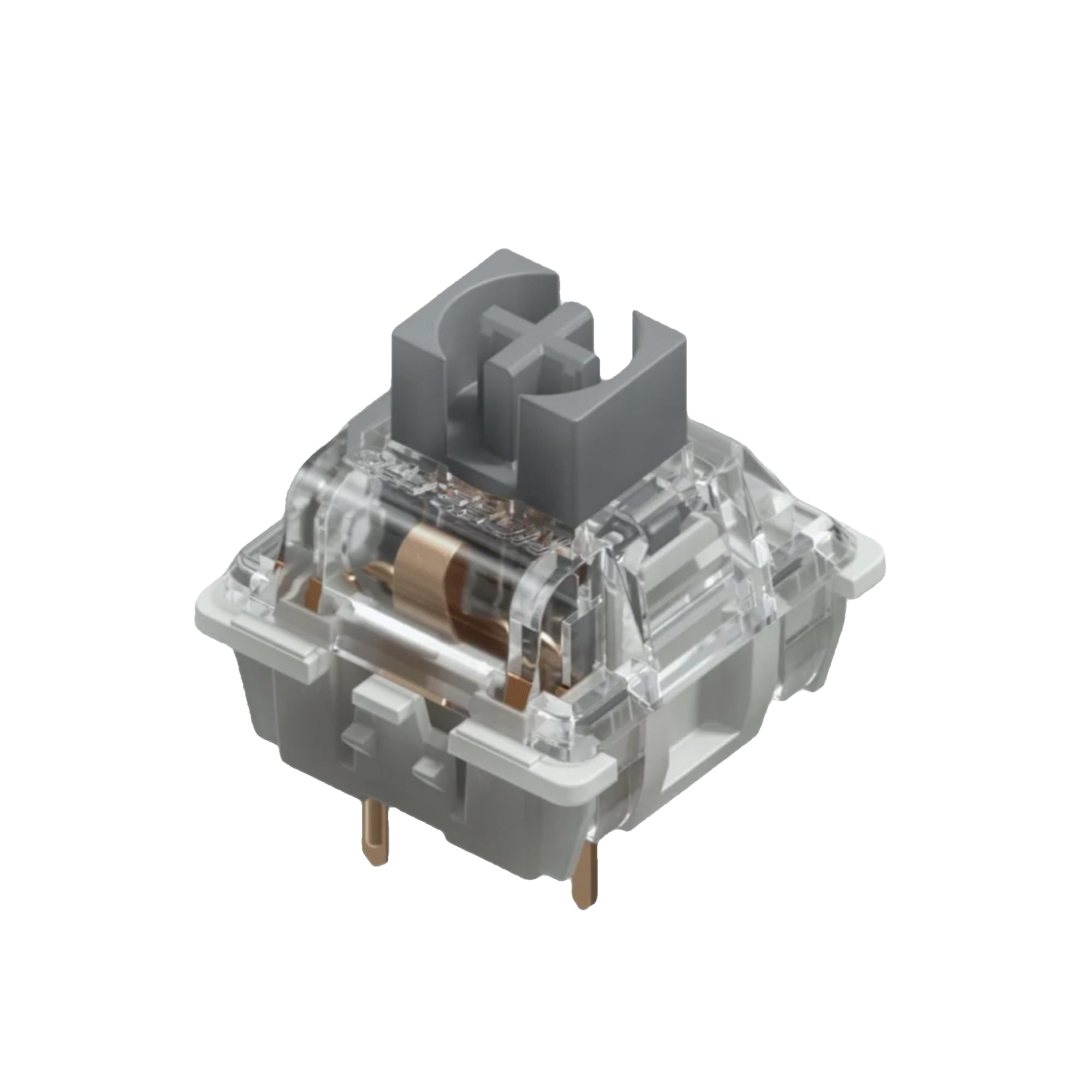 Photo 1 of Ranked Pack of Gateron ks-9 G PRO Switches for Mechanical Gaming Keyboards | Plate Mounted | Pre Lubed (Gateron PRO Speed Silver - Two Stage Spring, 90 Pcs)