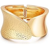 YANCHUN Gold Bangle Bracelets for Women Cuff Bangles Chunky Bracelets Trendy Jewelry Gifts