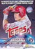 2018 Topps Series 1 MLB Baseball EXCLUSIVE Factory Sealed Retail Box with 100 Cards & SPECIAL MLB Players Weekend Commemorative PATCH! Loaded with Rookies & Inserts! Look for Autographs & Relics! HOT!
