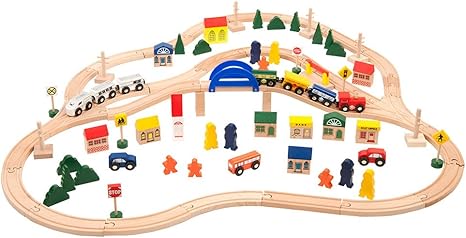 all aboard train set