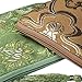 kilofly 2 pc Chinese Silk Brocade Padded Tassel Zipper Jewelry Bag Gift Pouch set2 D