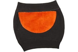 Baoblaze Warm Waistband Breathable Thicken Thermal Abdominal Protector for Elders Adults, Black