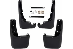 ALLGOOD Mud Flaps 4Pcs Front and Rear Splash Guards Compatible with 1999-2010 F250 F350 F450 F550 Super Duty with Fender Flares