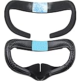 SOULWIT Cooling Face Pad for Meta (Oculus) Quest 2 VR Headset | 2Pcs Facial Interface Quick-Release Cushion Cover with Anti-Leakage Nose Guard