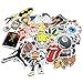 SIX VANKA 200PCS Cool Vinyls Graffiti Stickers to Personalize Laptops, Skateboards, Luggage, Cars, Bumpers, Bikes, Bicycles (Pack of 200