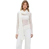 Simonett Women's Wrap Tie Knit Top