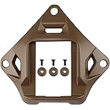 Tactical Helmet NVG Mount Shroud Steel Sports Camera Bracket Base for ACH MICH OPS-Core Fast Helmet