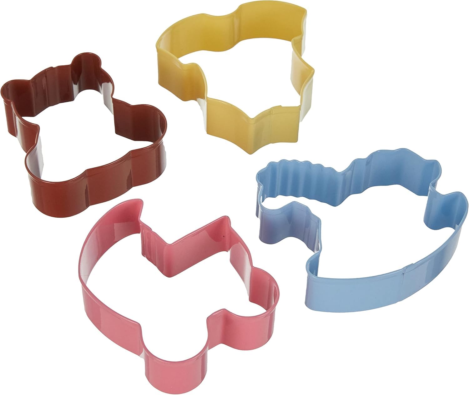 Wilton Metal Cookie Cutter Set, Other, Multi-Colour, 2308-1067