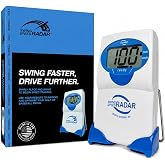 swing speed radar - Golf Training Tool - Accurate Club Speed Measurement 20-200 MPH - Portable Doppler Radar for Distance &amp; Consistency Training - US Made
