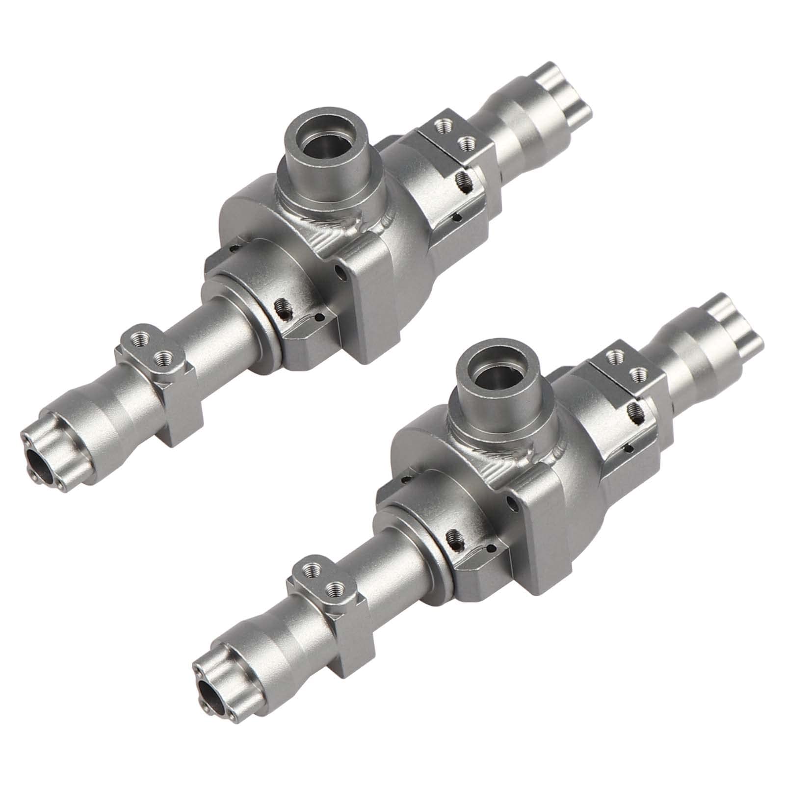Photo 1 of ACEKEEPS 2-Pack Front/Rear Metal Axle Housing Portal Center Gearbox Housing for Redcat Gen8, Replace RER11405 (Titanium)