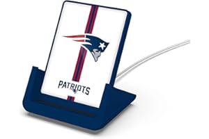 SOAR NFL Cell Phone Wireless Charging Stand V.4, New England Patriots