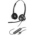 Plantronics EncorePro 310 USB-A Headset, 214568-01