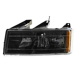 TRQ 2 Piece Headlight Assembly Set Driver