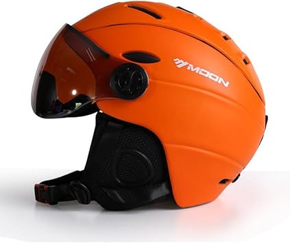 Amazon バイザースキースノーボードヘルメット分離雪マスク反霧アンチuv統合ゴーグルシールド低重量大人男性女性 Zolitime ヘルメット