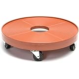 DeVault DEV3000P 16 Inch Plant Dolly with Hole Terra Cotta