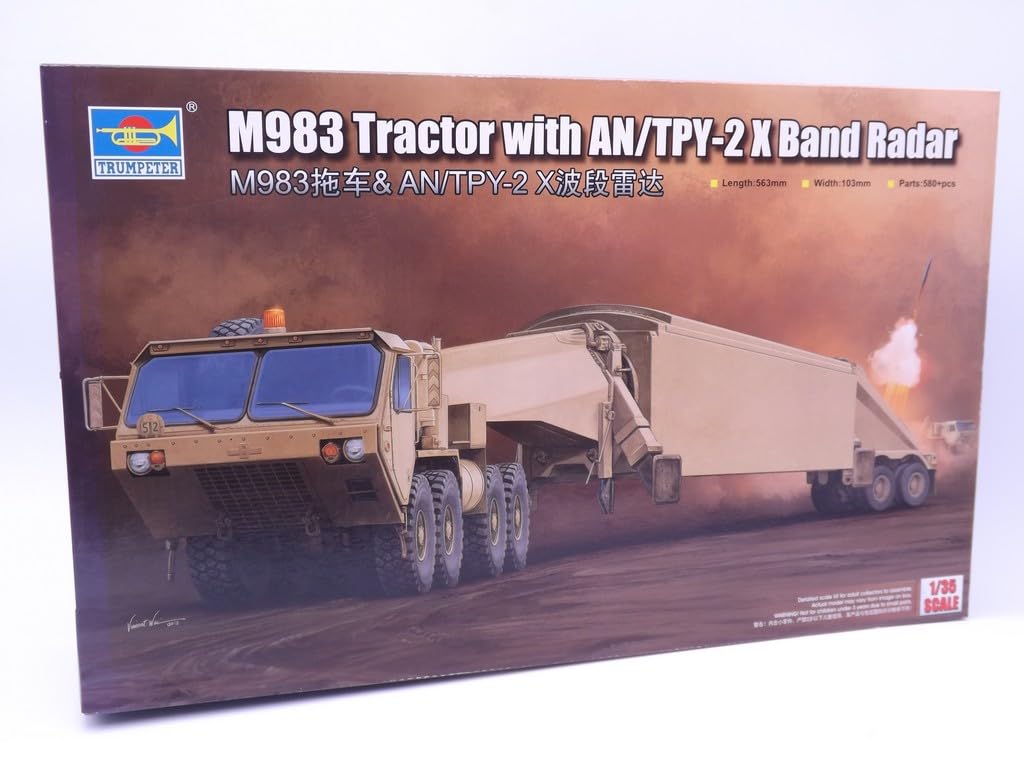 Trumpeter 1: 35 - M983 Tractor with An/TPY-2 x Band Radar