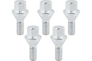OFBAND 5PCS M12x1.25 Wheel Lug Bolts OEM 6509933AA 611-005,0.75" Hex 1.03" Shank Wheel Studs Compatible with Jeep Cherokee Compass Chrysler Dodge,Professional Wheel Bolts Car Accessories (for Jeep)