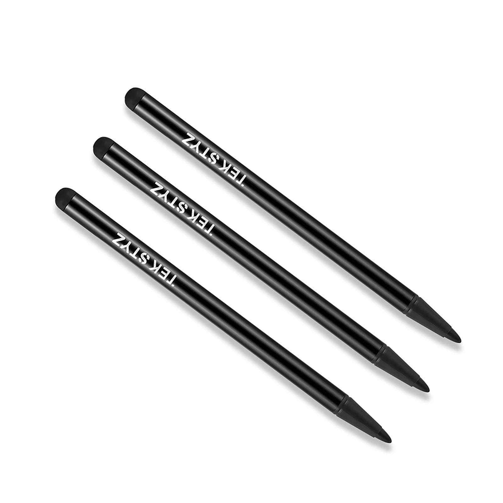Tek Styz PRO Stylus Compatible withSamsung Galaxy S21+ 5G/Plus/Ultra High Accuracy Sensitive in Compact Form for Touch Screens [3 Pack-Black]