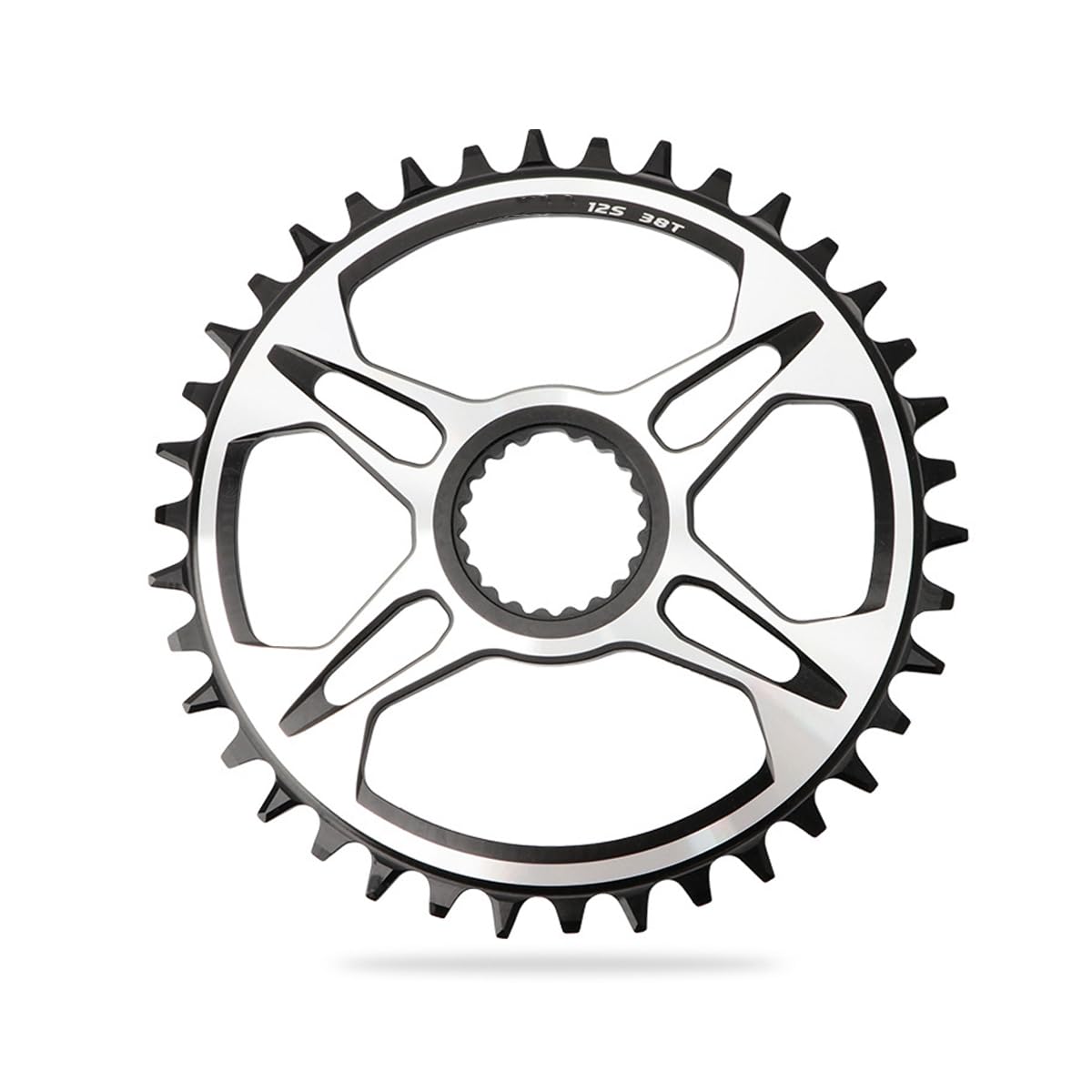 HOUSON bicycle chainring, 12-speed chainring 32T 34T 36T 38T direct mounting chainring wide chainrings bicycle chainring for S-himano M7100 M8100 M9100 38T