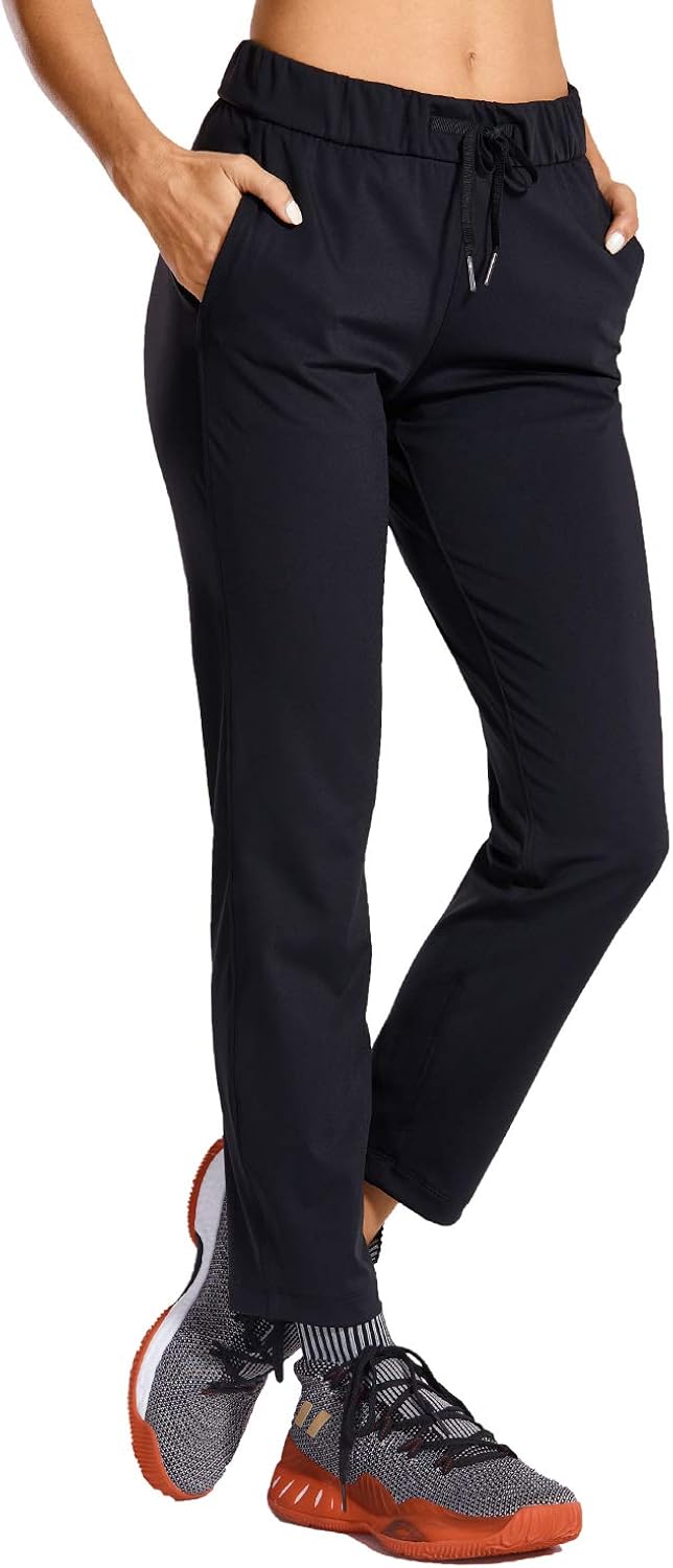 Crz Yoga Leggings Pantaloni Jogging Donna CRZ YOGA - Sportivi Casual Con Tasche E Polsini Regolabili Hiking Pants