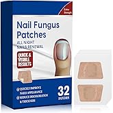 Fungus Nail Treatment Patch, Foot Fungus Treatment Extra Strength,Nail Fungal Patches for Toenail, Nail Repair for Damaged Nails and Appearance of Discolored - (32 Pcs)