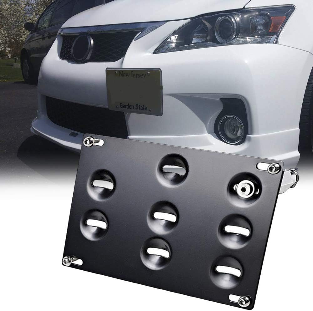 Best no drill license plate bracket lexus