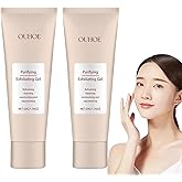 2PCS Purifying Exfoliating Gel,Purifying Exfoliating Moisturizing Gel,Suitable for face and body use ﻿