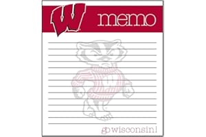 Fanatic Group Wisconsin Badgers Memo Note Pad - 2 Pads