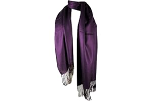 Premium Pashmina Shawl Wrap Scarf - Purple